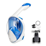 white blue Snorkel con montaje de cámara by malltor sold by malltor