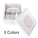3 Color-USB Recharge Mascarilla Luz LED SPA Tratamiento by malltor sold by malltor