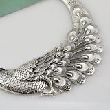 Color Dragon Collar pavo real by malltor sold by malltor