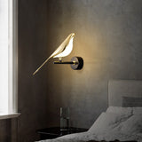 Lámpara de pared LED Pájaro dorado - Malltor
