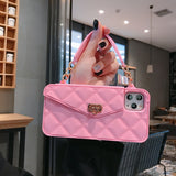 Pink Bolso y Funda para IPhone by malltor sold by malltor