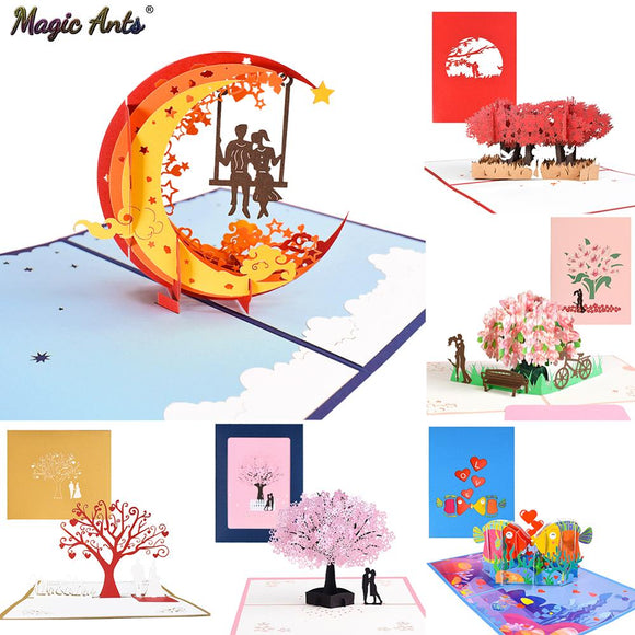Flamingo Tarjetas 3D by malltor sold by malltor