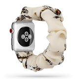 DaisyWhite Bandas scrunchie del Apple Watch by malltor sold by malltor