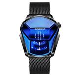 Black-mesh Blue Reloj de lujo by malltor sold by malltor