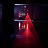Lámpara de advertencia de luz trasera de coche antiniebla láser LED - Malltor