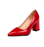 red Zapatos de tacón alto para mujer by malltor sold by malltor