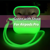 green for airpodspro Caja luminosa para auriculares by malltor sold by malltor