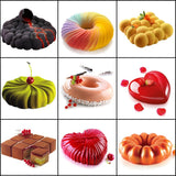 Molde para pastel de silicona de 32 diseños - Malltor