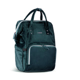 Corduroy Green Mochila pañalera by malltor sold by malltor