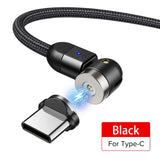 Black For Type-C Cable de carga rápida by malltor sold by malltor