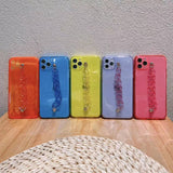 gray Funda de pulsera fluorescente para iPhone by malltor sold by malltor