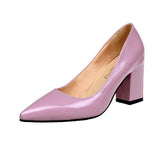 Pink Zapatos de tacón alto para mujer by malltor sold by malltor