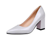 white Zapatos de tacón alto para mujer by malltor sold by malltor